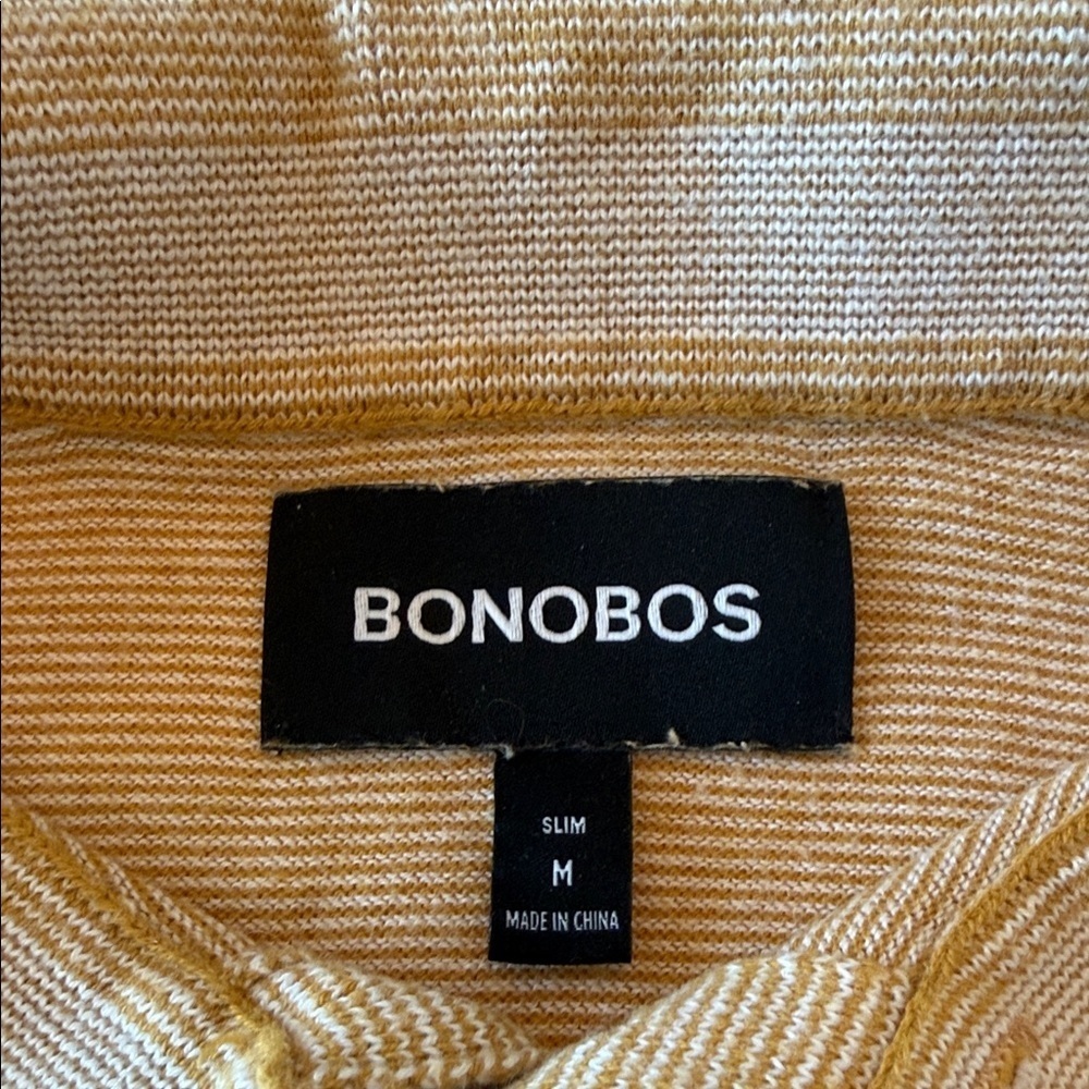 Bonobos Yellow Polo Shirt for Men - Picture 2 of 4